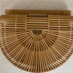 Bamboo handmade beach bag